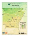 Arkansas Plant Hardiness Zone Map