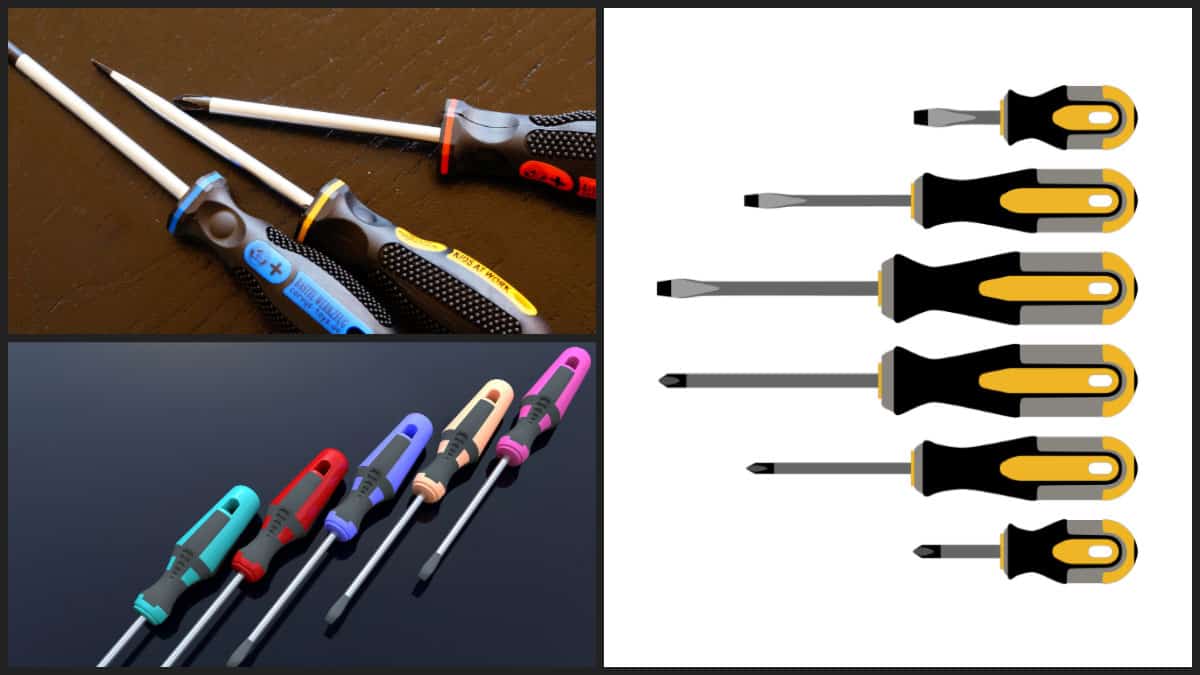 various screwdriver sets