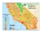 Southern California Plant Hardiness Zone Map