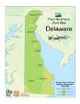 Delaware Plant Hardiness Zone Map