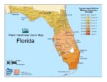 Florida Plant Hardiness Zone Map