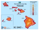 Hawaii Plant Hardiness Zone Map