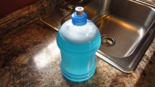 homemade liquid laundry detergent