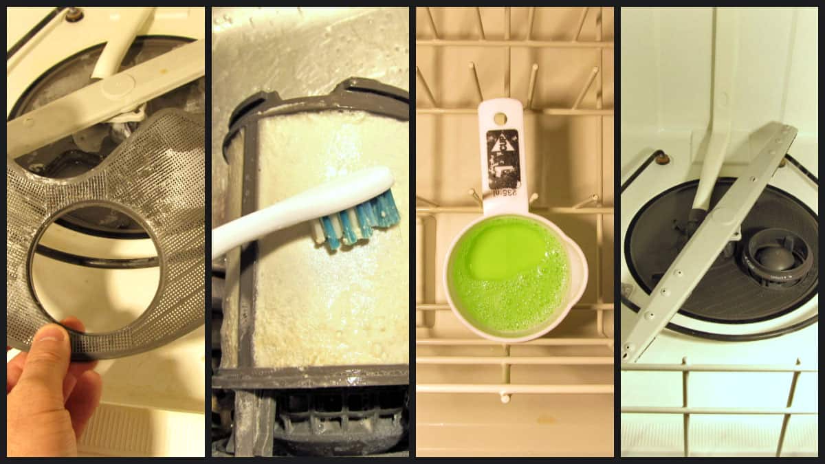 How To Clean Your Dishwasher & Filter
