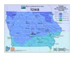 Iowa Plant Hardiness Zone Map