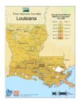 Louisiana Plant Hardiness Zone Map