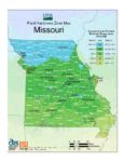 Missouri Plant Hardiness Zone Map