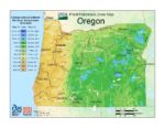 Oregon Plant Hardiness Zone Map