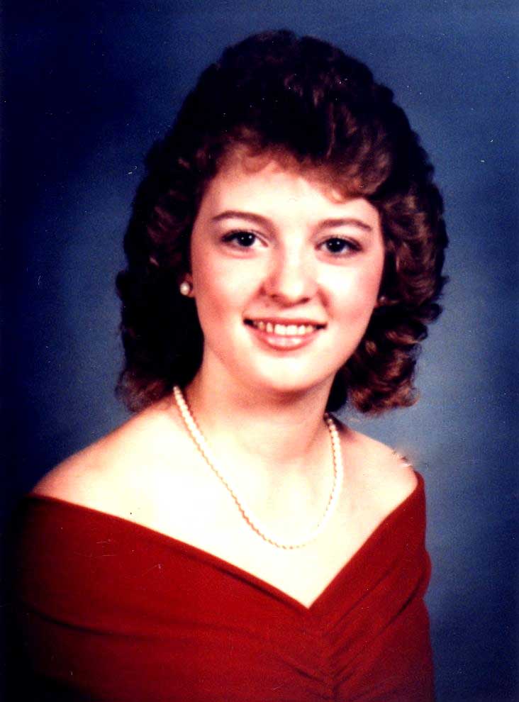 My senior portrait. Class of 1987.