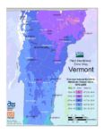 Vermont Plant Hardiness Zone Map