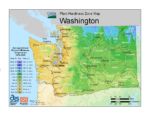 Washington Plant Hardiness Zone Map